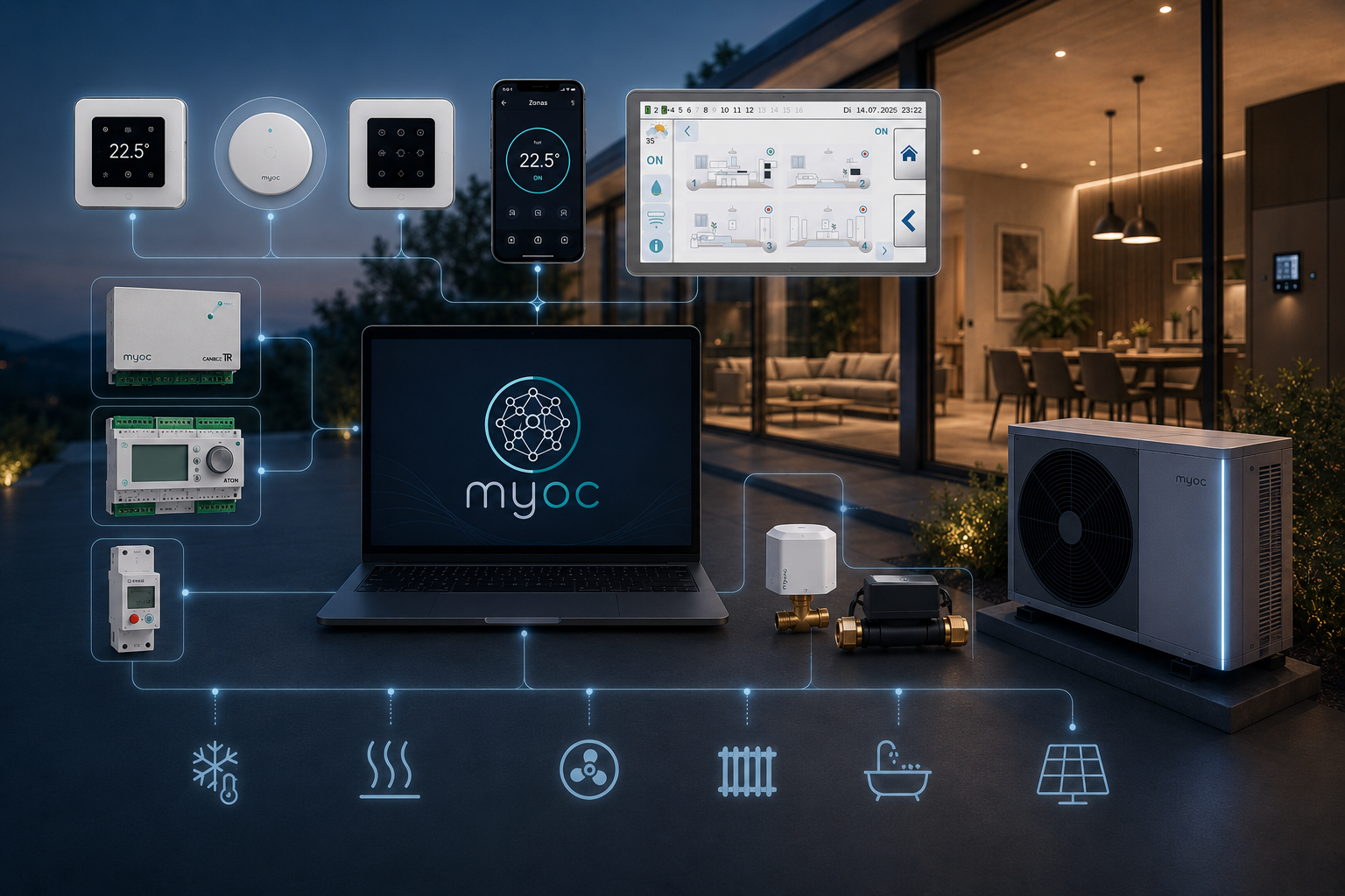 Catálogo de componentes para sistemas de control, regulación y automatización HVAC