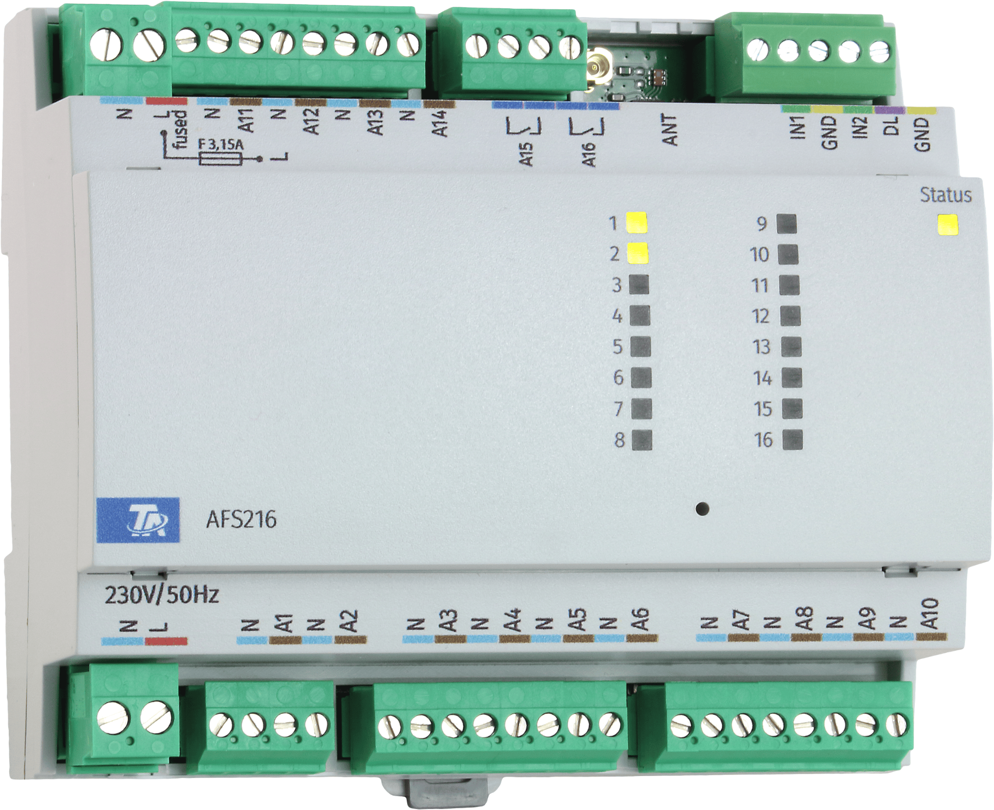 Actuador de suelo radiante MYOC-AFS216 para calefacción y refrigeración